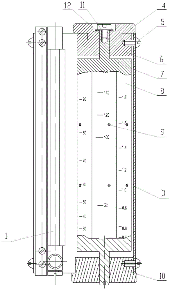 Rotary Scale for Gas Orifice Flow Meters