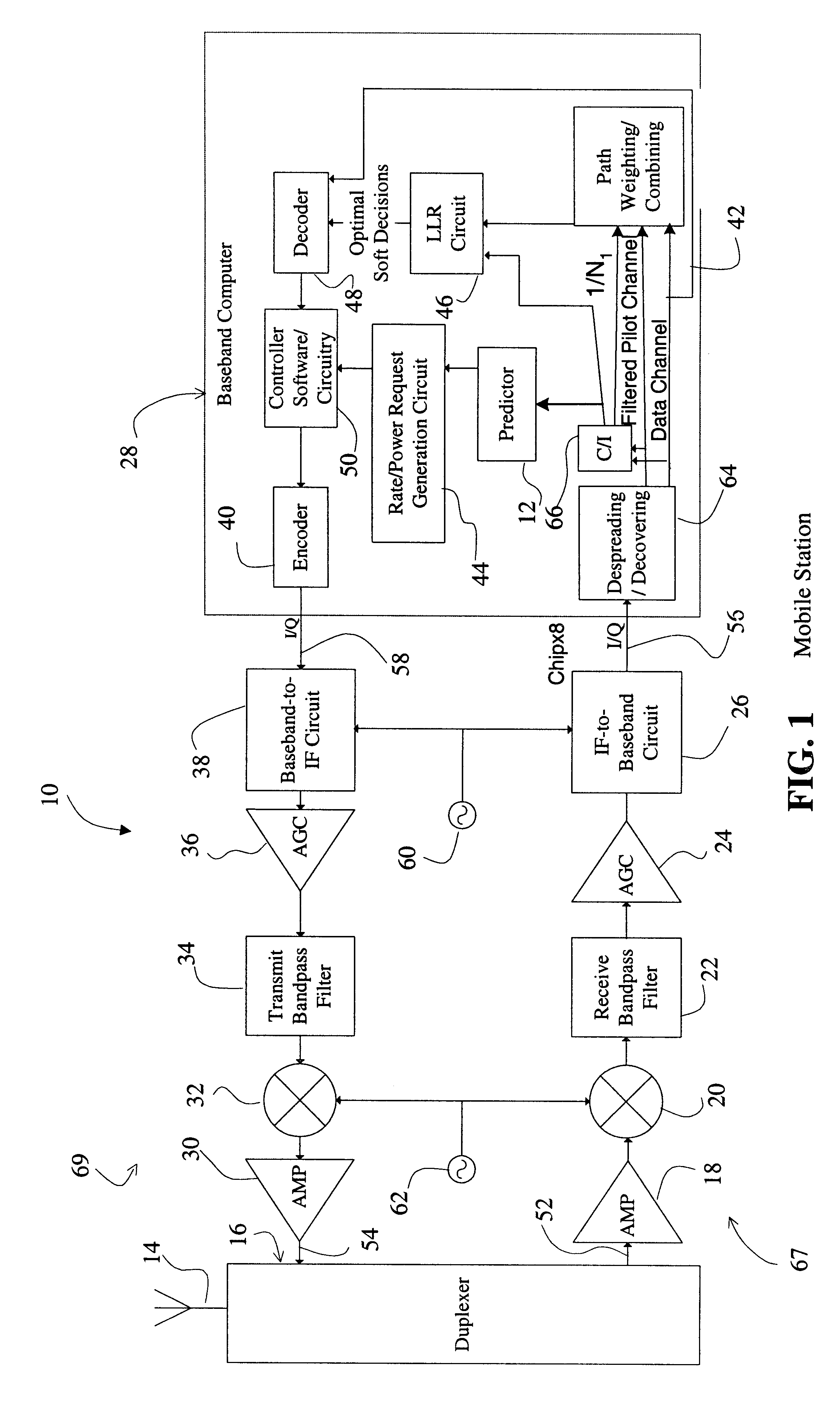 System and method for accurately predicting signal to interference and noise ratio to improve communications system performance