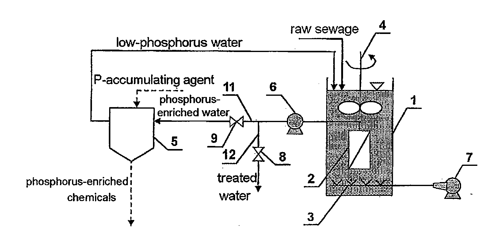 Sewage Treatment Process and System