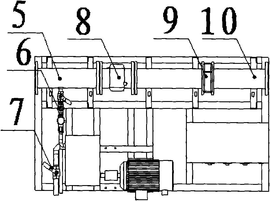 Measuring injection type foam proportion mixer