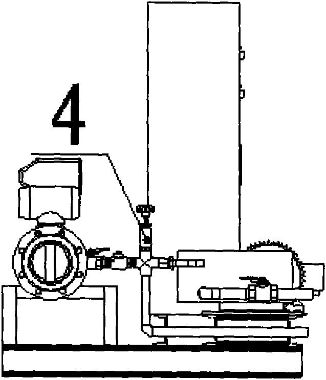 Measuring injection type foam proportion mixer