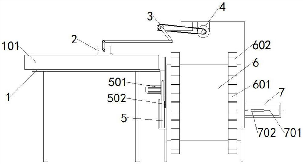 An all-in-one machine for cutting and separating cedar logs