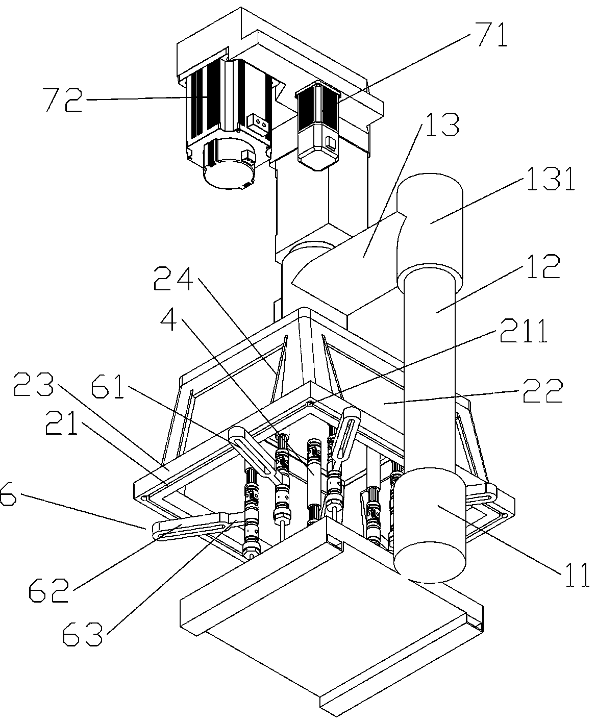 Full-automatic tapping machine