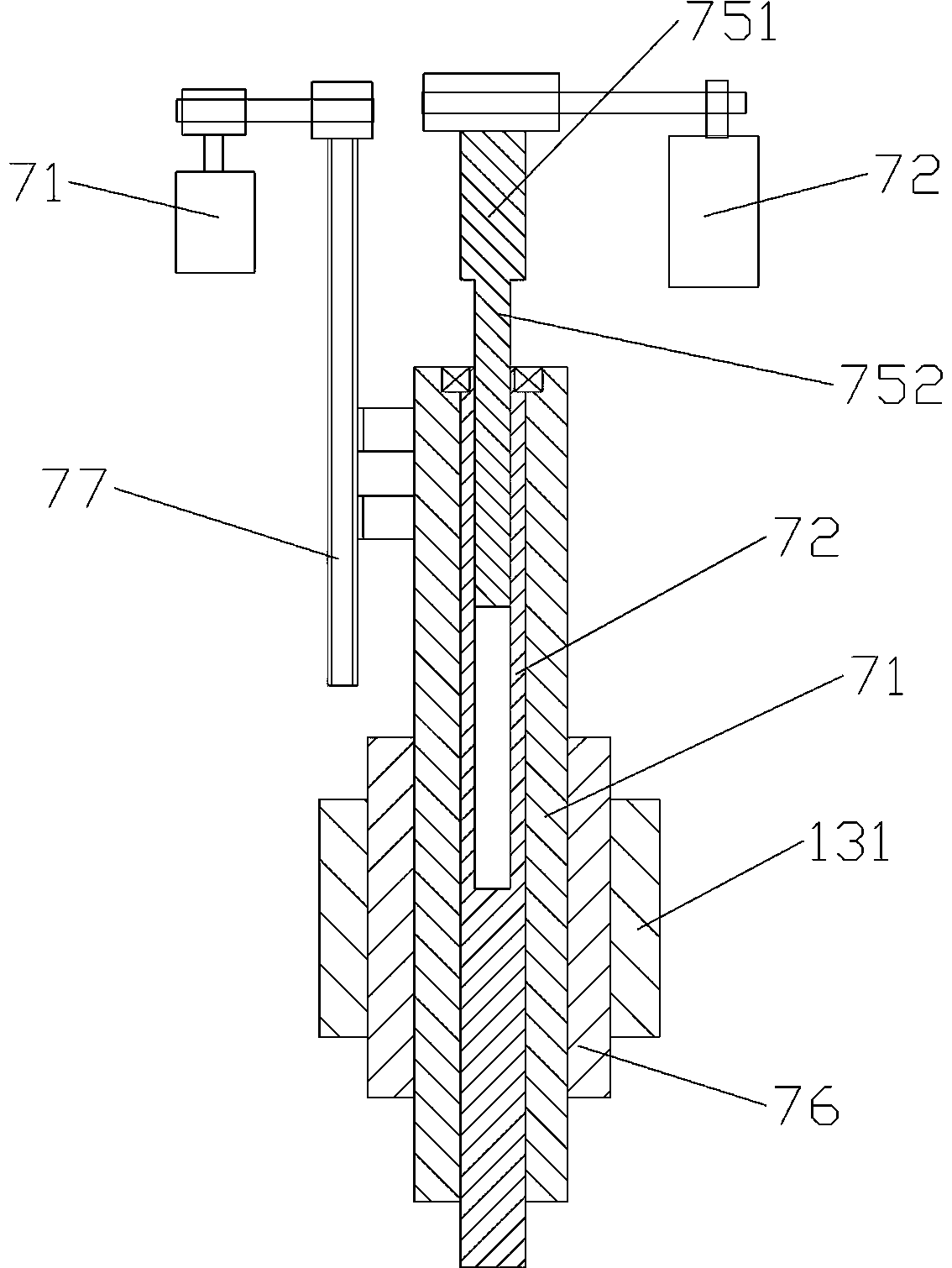 Full-automatic tapping machine