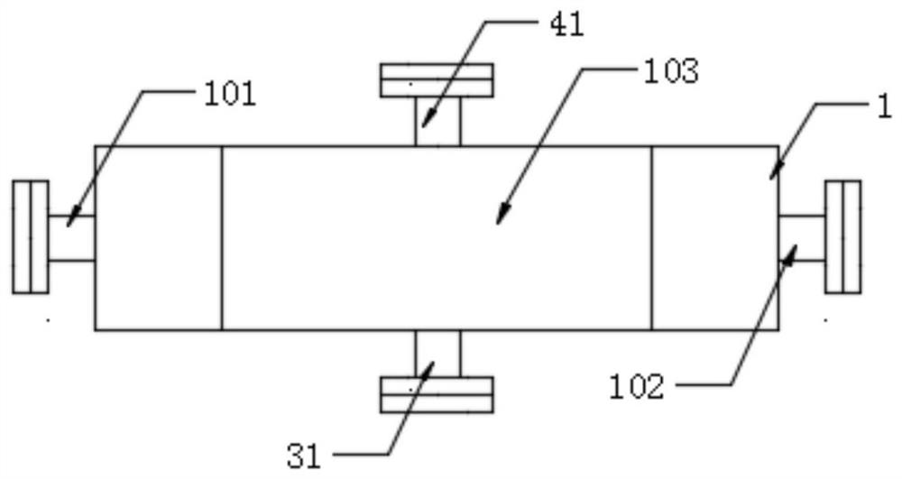 Spiral plate type strong oil-water cooler for YSL type transformer