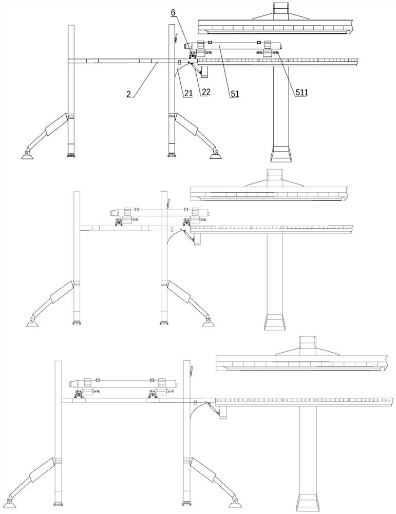 Vehicle maintenance vehicle for air rail transit system