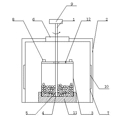 Microwave-assisted solid-liquid reaction ball-milling device and process for preparing nano-oxide powder