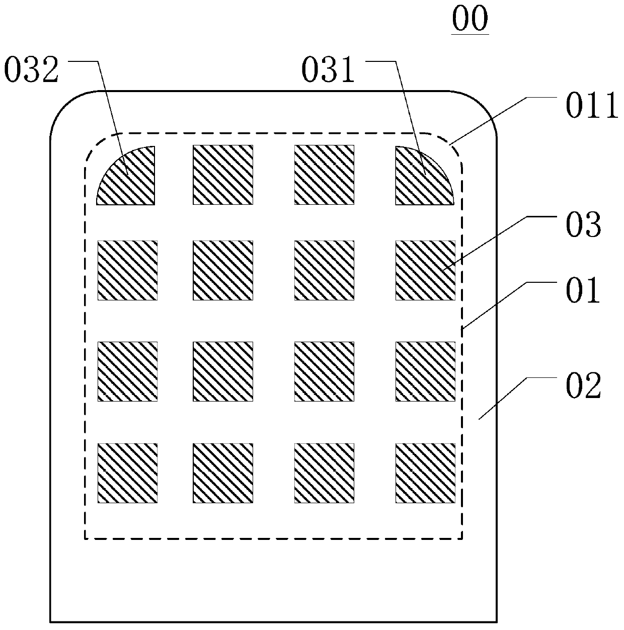 A special-shaped display panel and a display device