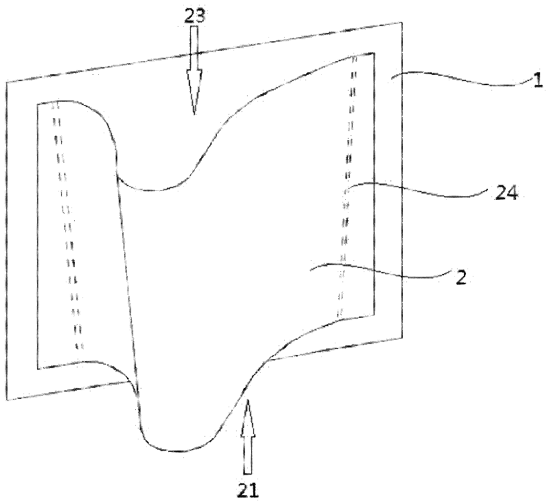 Vertical flow downdraft infiltrating irrigation wall planting bag planting component and planting system