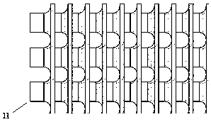 Falling film plate and shell heat exchanger