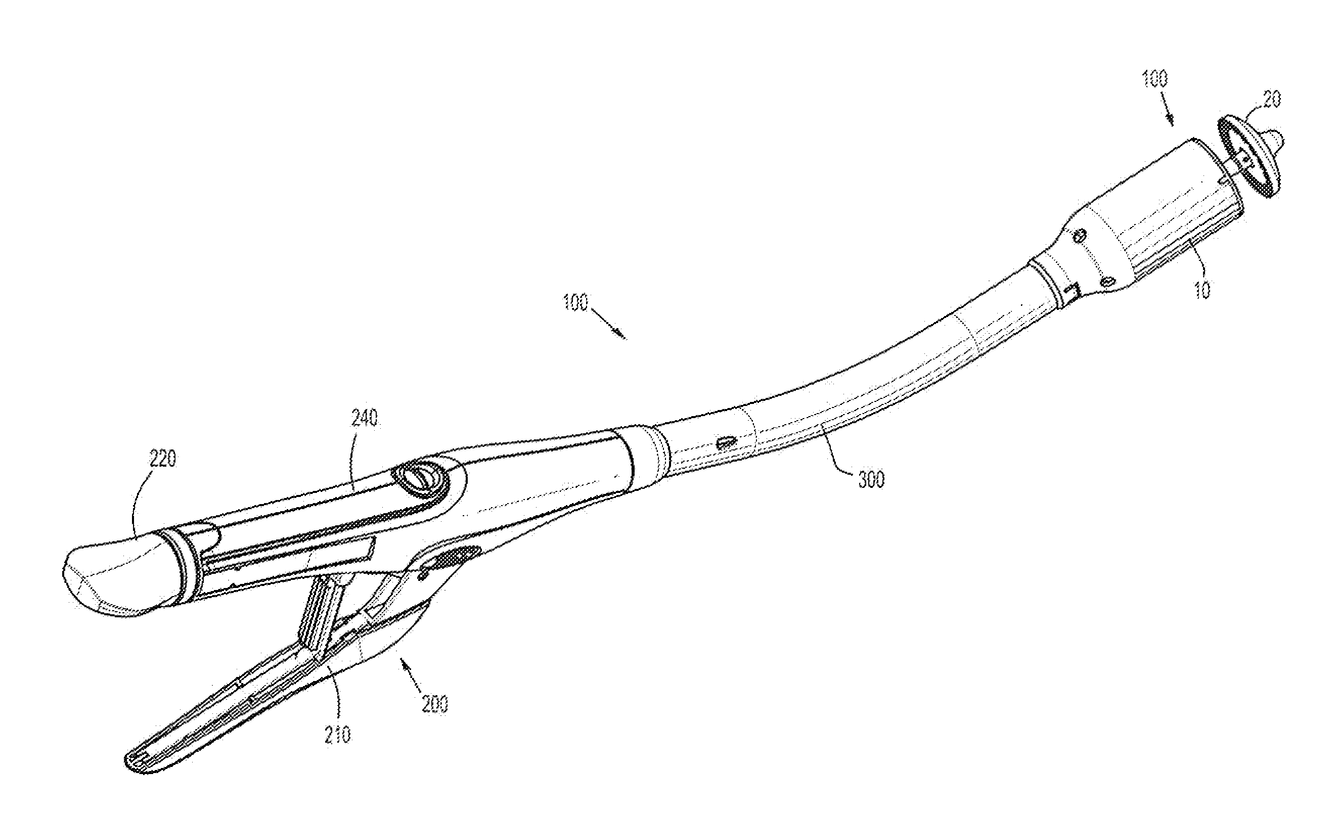 Surgical fastening apparatus