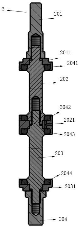 Two-position four-way electromagnetic valve