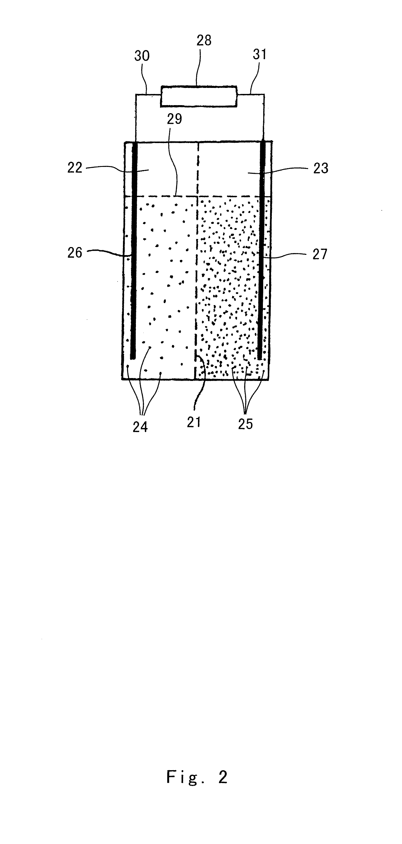Battery and heat exchanger structure thereof