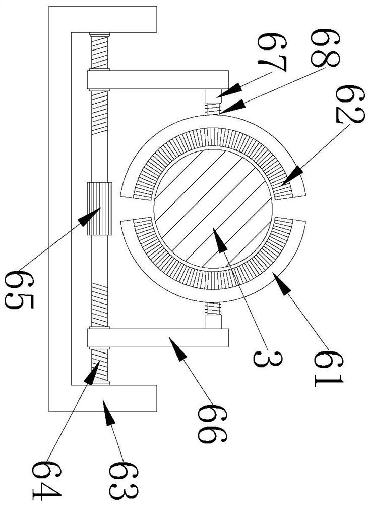 Adjustable destaticizing device for electromagnetic wire