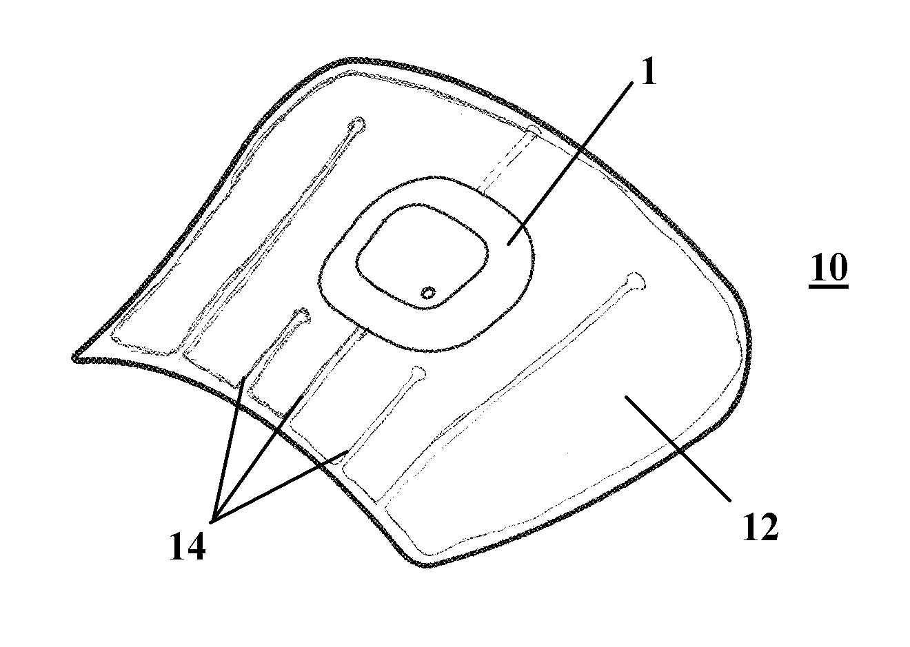 Curved-surface film pressure sensor and manufacturing method thereof