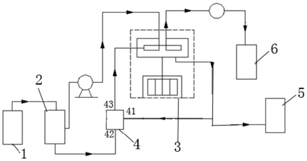 Recovery device for high-boiling residues in chlorosilane raffinate