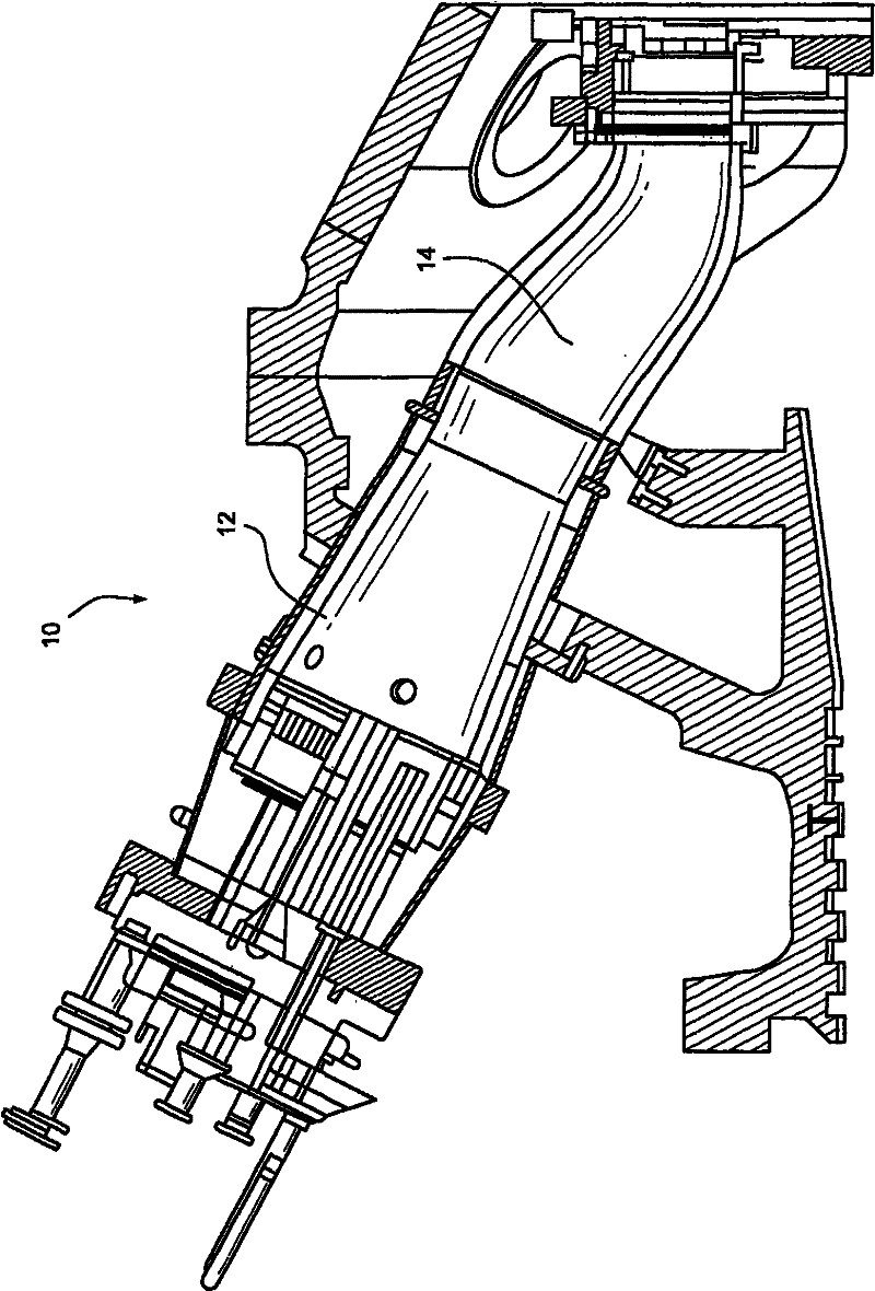 Tangential combustor