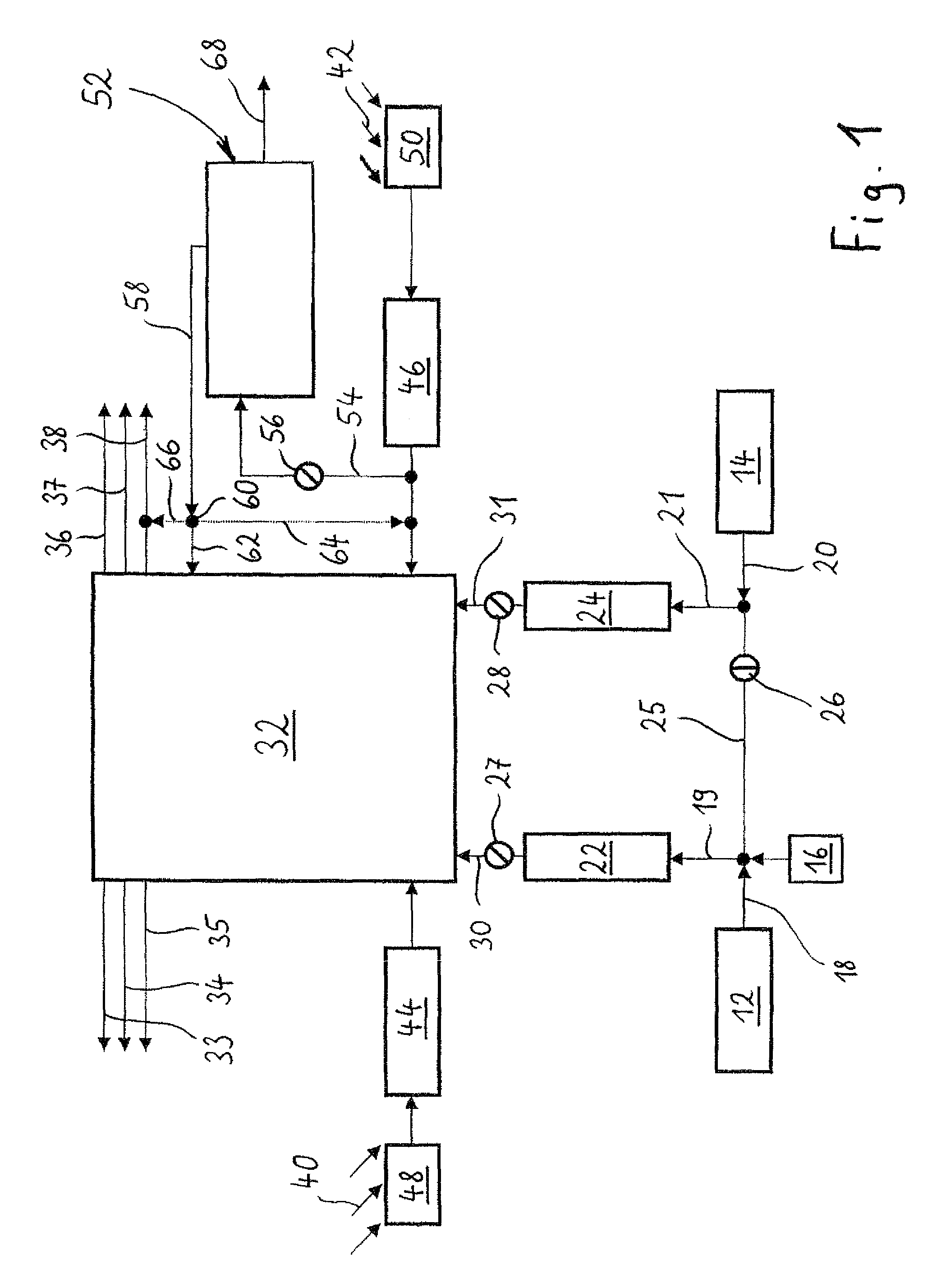 System for improving air quality in an aircraft pressure cabin