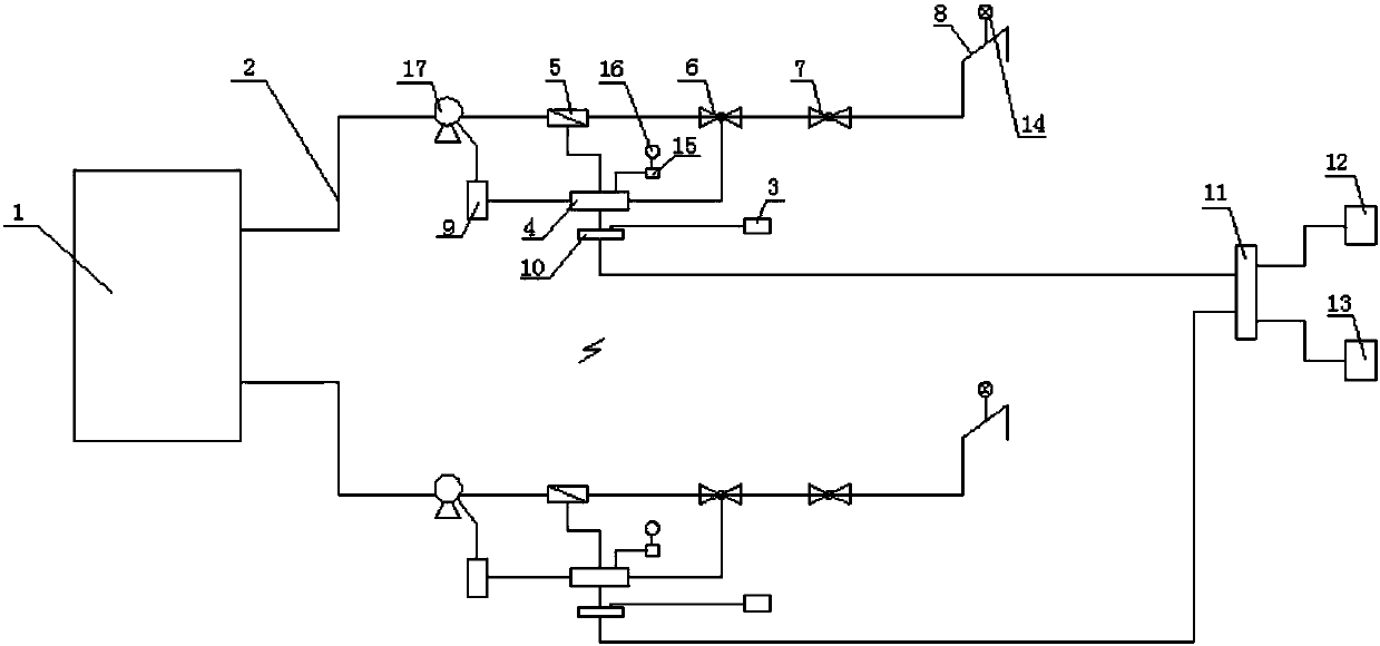 Intelligent oil dispatching system