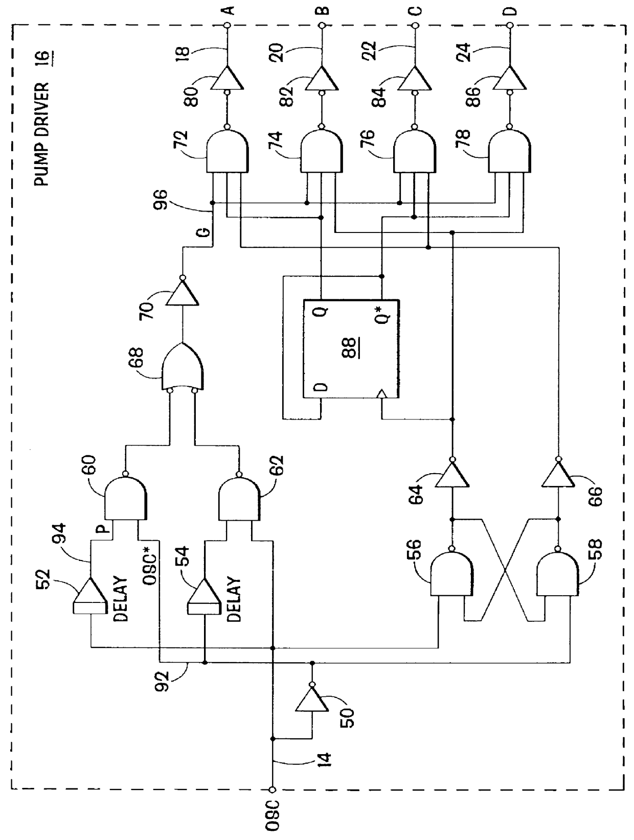 Protection circuit for use during burn-in testing