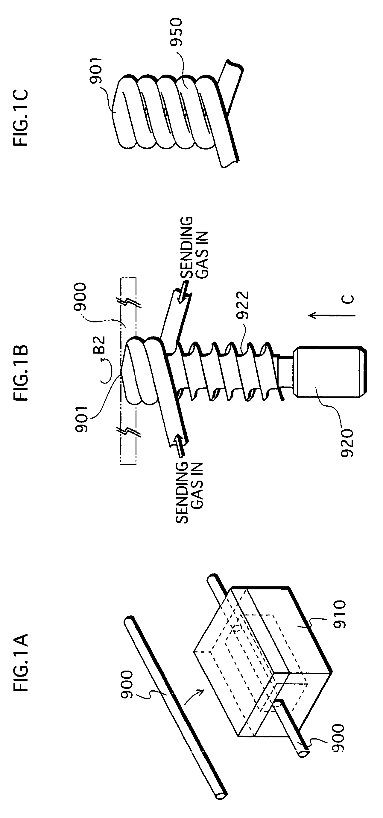 Manufacturing methods of double-spiral arc tubes