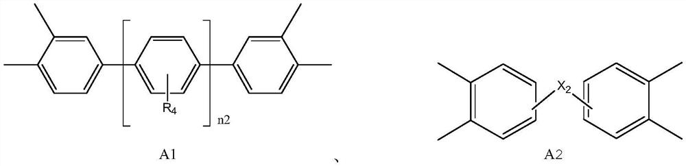 Polyimide and application thereof in metal laminated plate