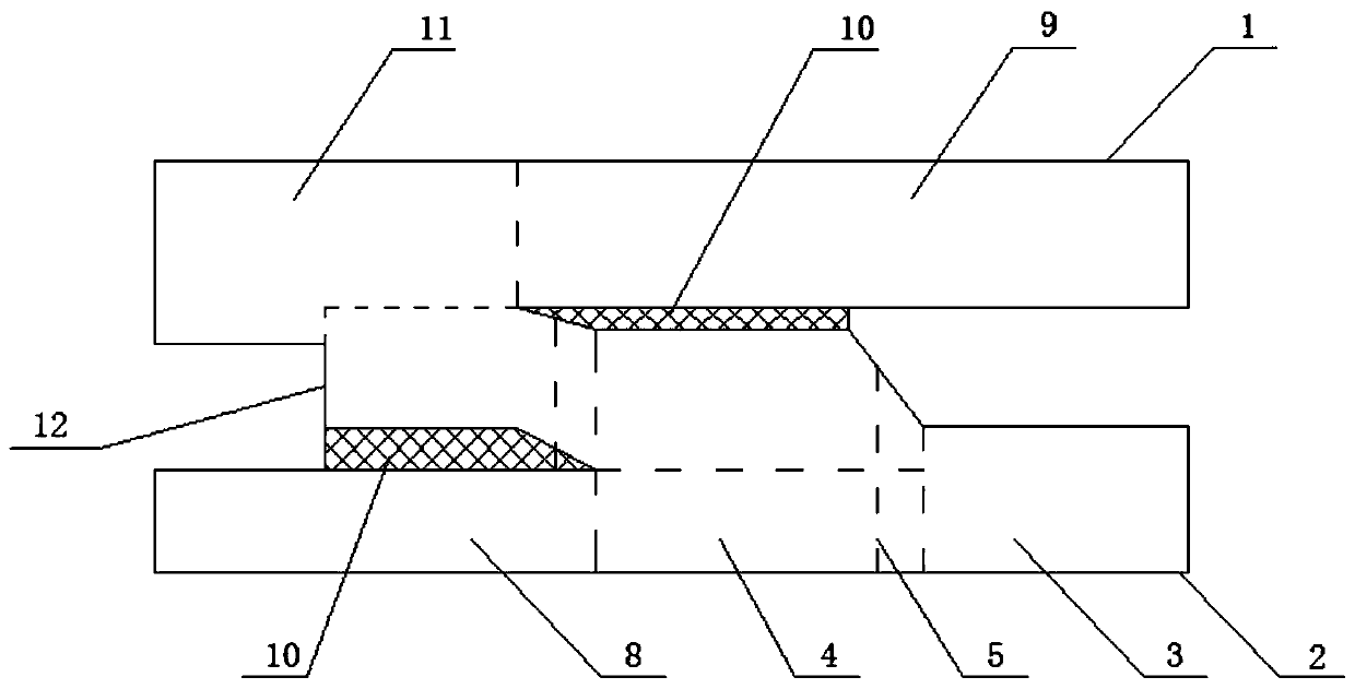 Construction method of special-shaped partition wall method in large-section tunnel with small net distance