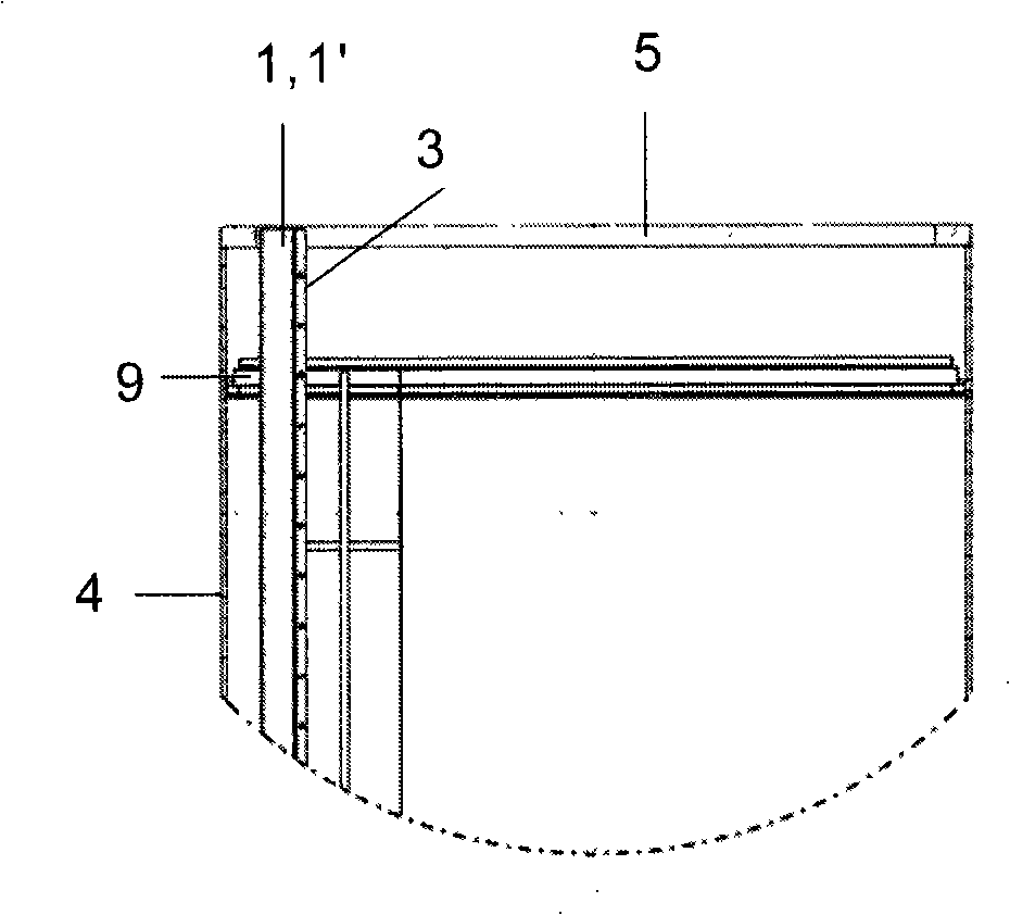 Method of mounting elements inside a wind generator tower