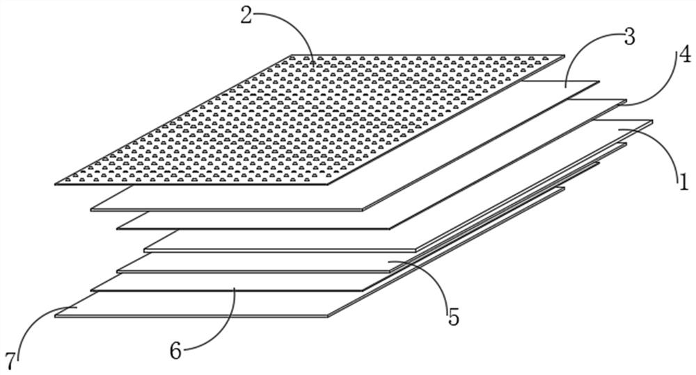 Urban public box surface beautifying treatment method and attaching tool thereof