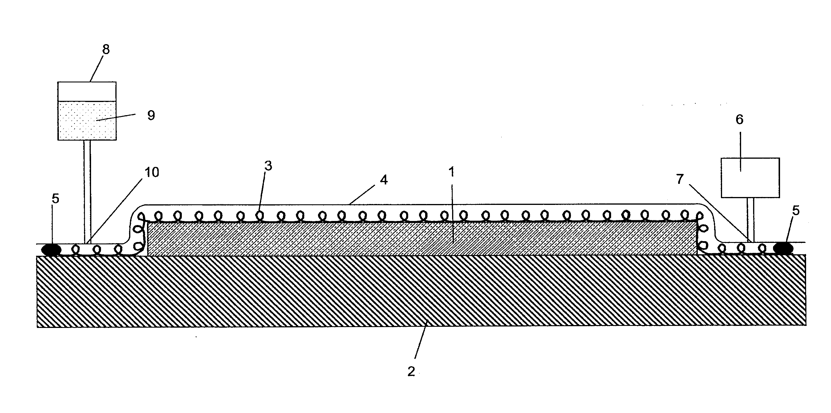 Method of processing a composite material