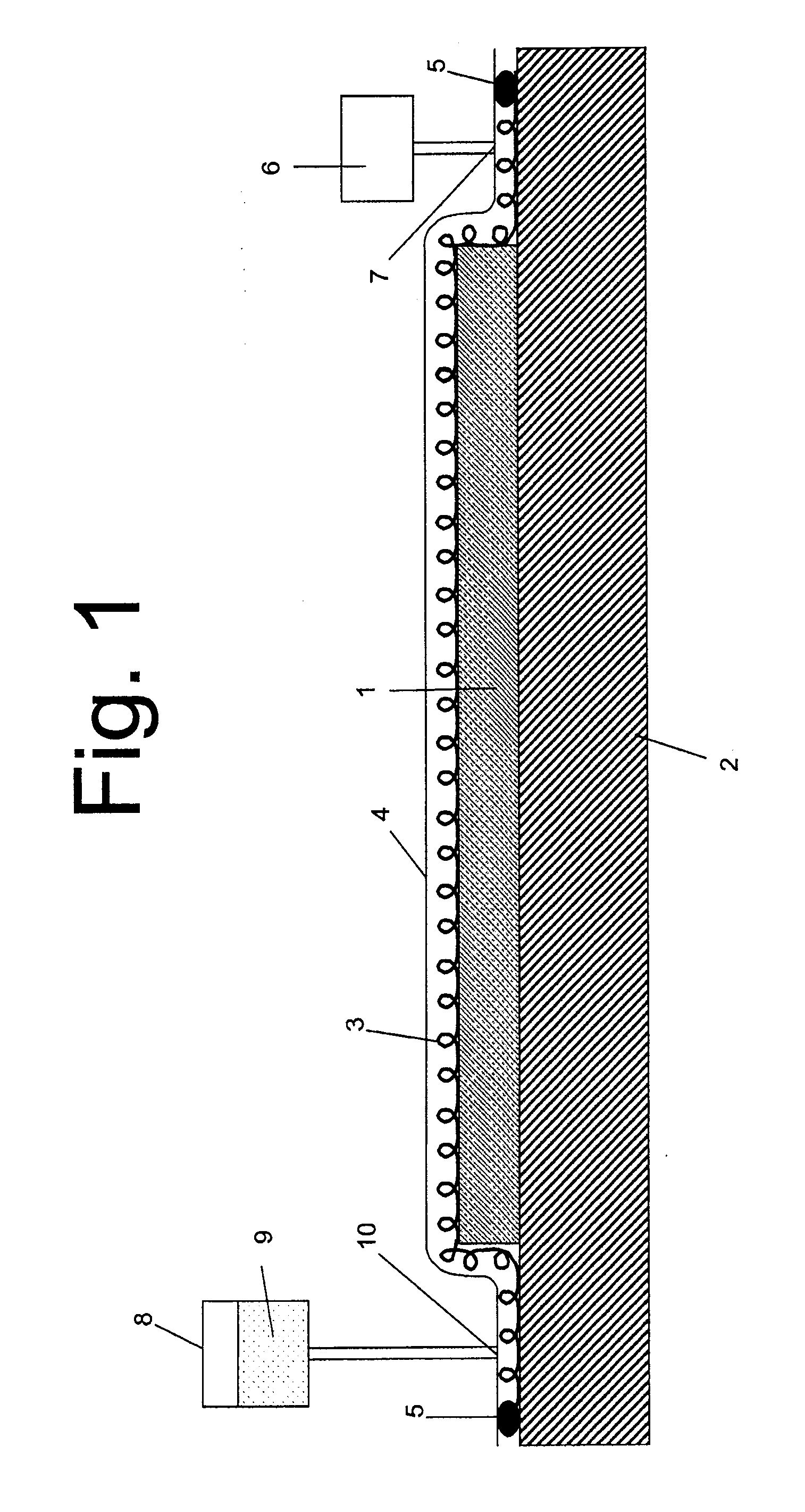 Method of processing a composite material