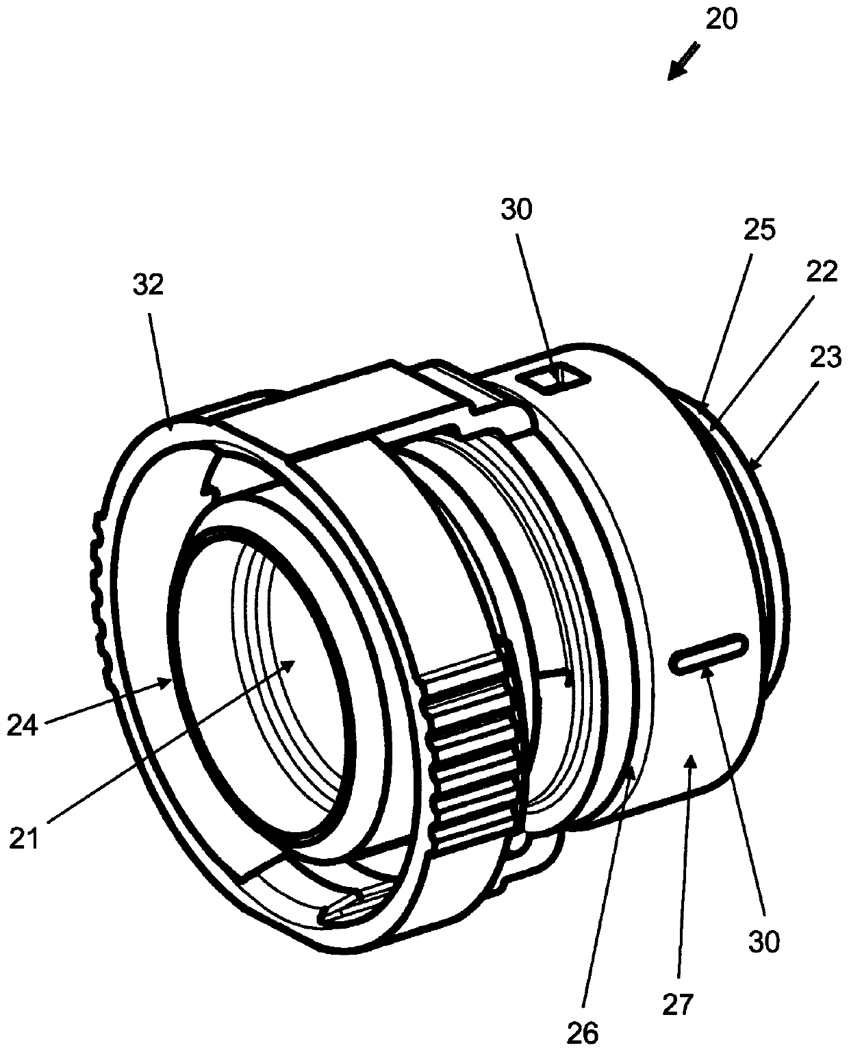 Pipe device having a bonded joint