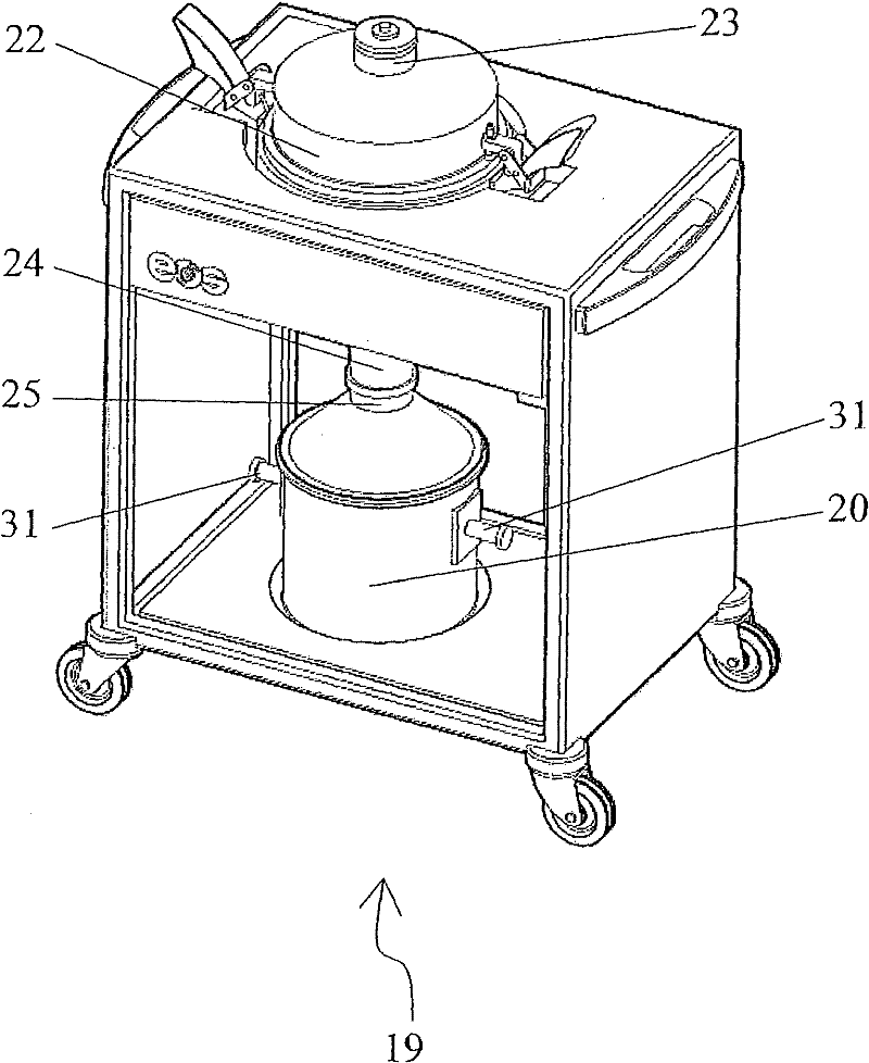 Method and system for reusing residual powder from an installation for the rapid prototyping of three-dimensional objects