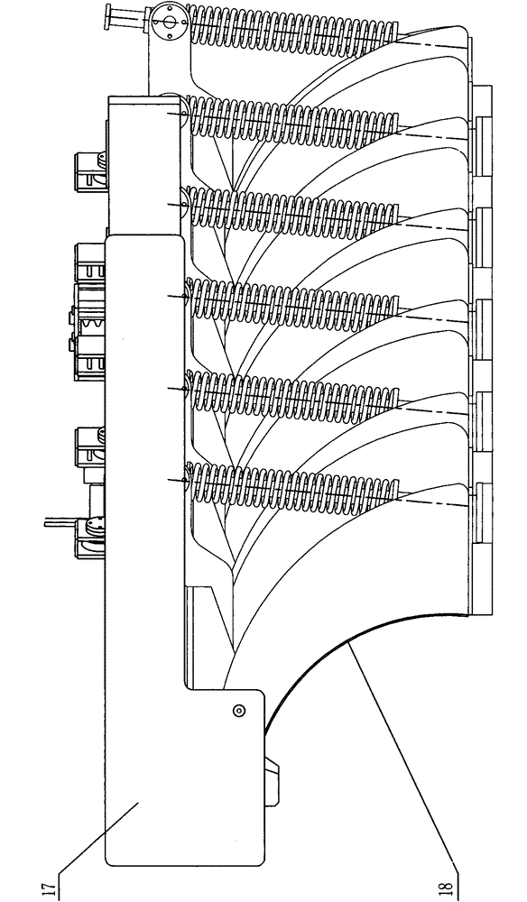 Obliquely-arranged snow shovel with road profiling function