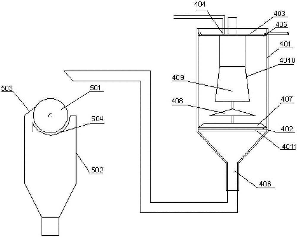 Device for treating sewage by magnet intervention