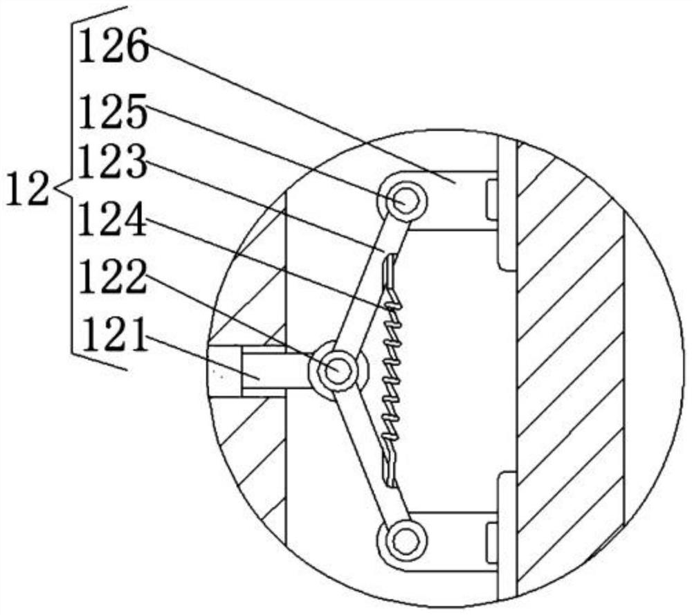 Whitebait cleaning device and method based on power shaking and linkage blockage prevention