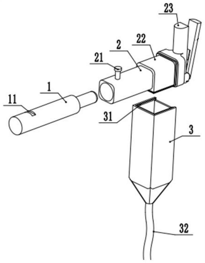 Cleaning device for glue spraying nozzle of cigarette packer