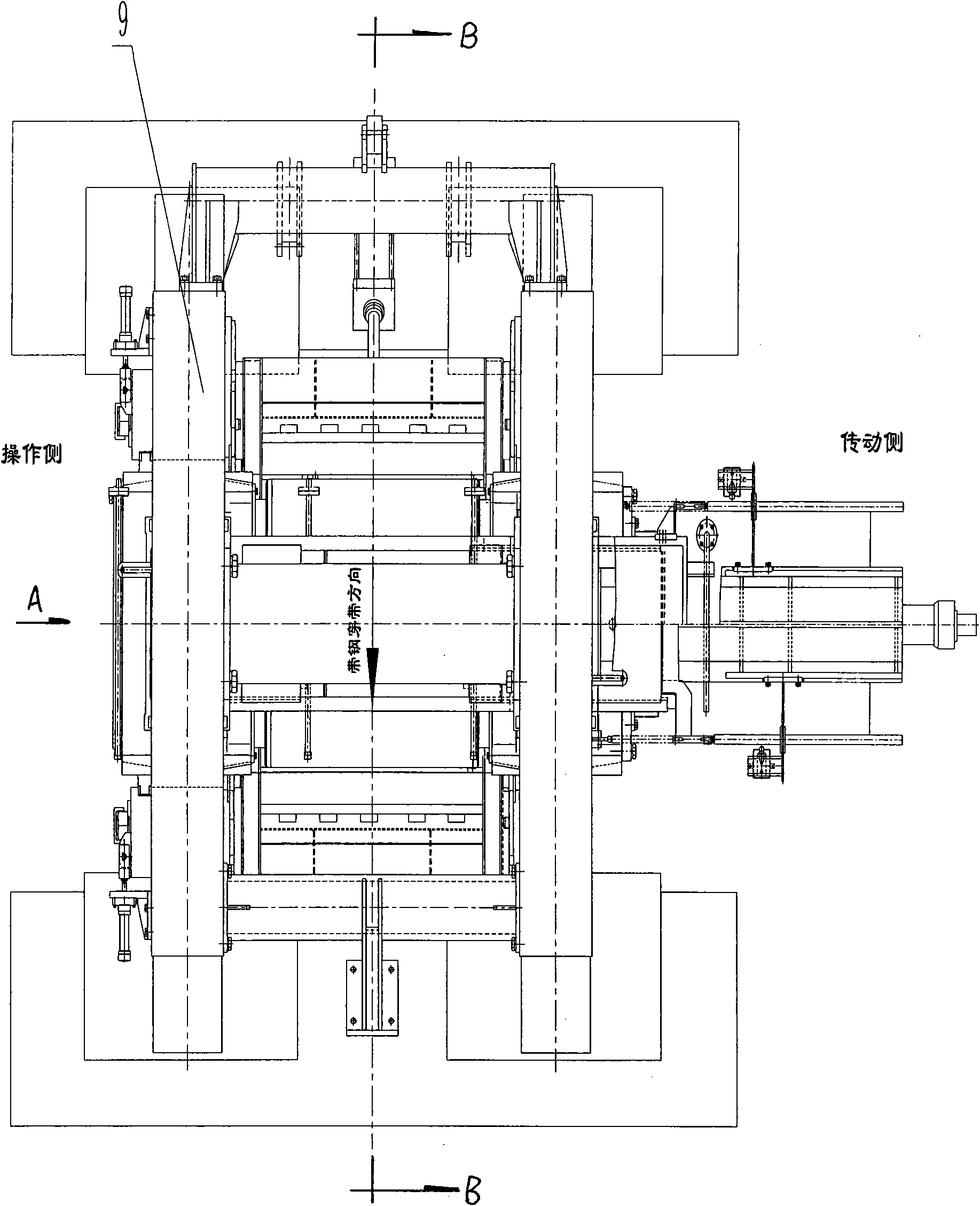 Six-roller mill