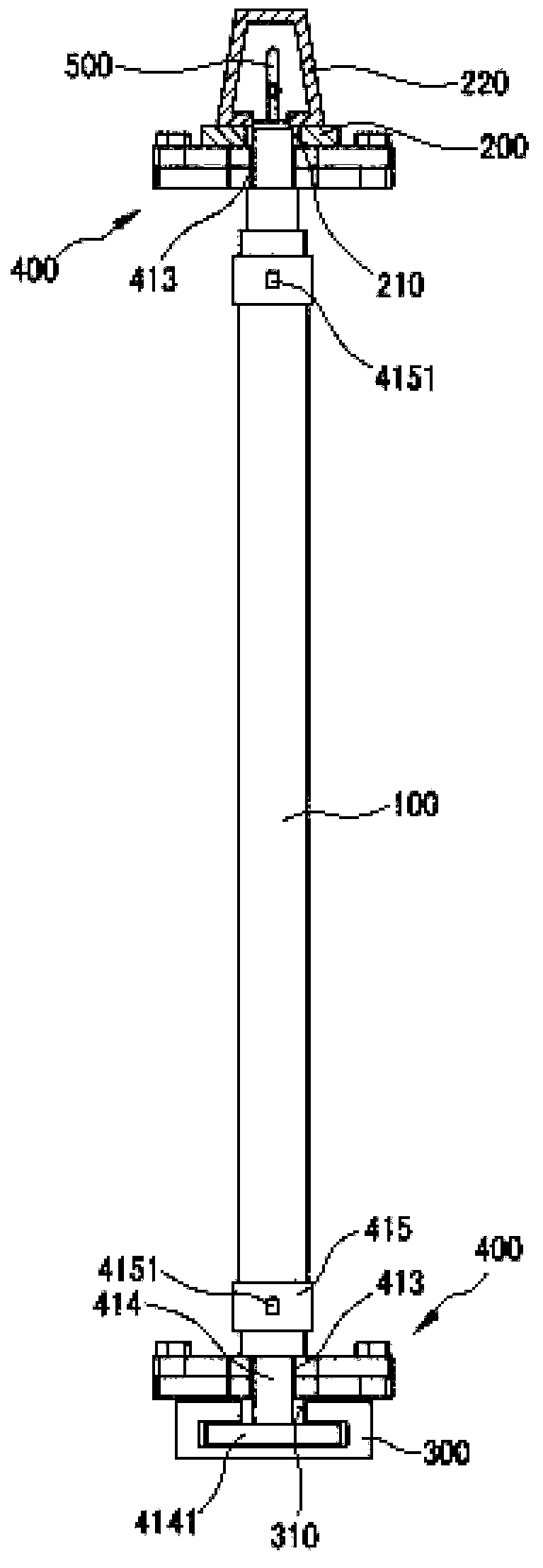 Solar heat collecting device with variable structure