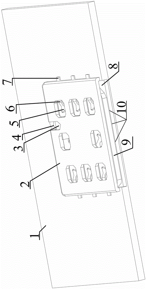 pcb board and mobile phone including it