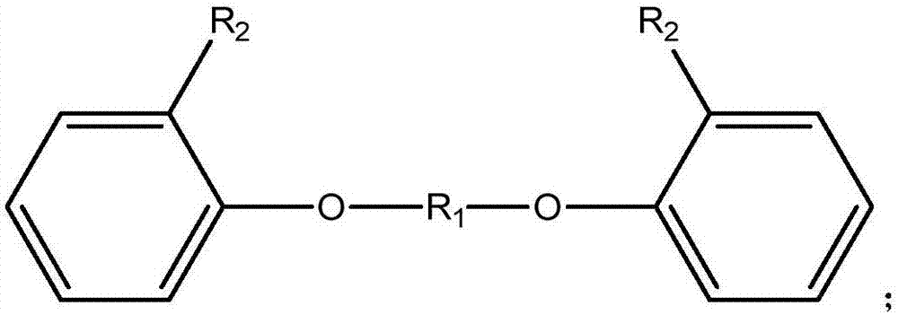 Bifunctional alkenyl phenoxy compound as well as preparation method thereof and modified soluble bismaleimide resin thereby