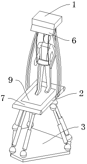 A kind of balance training equipment and using method thereof