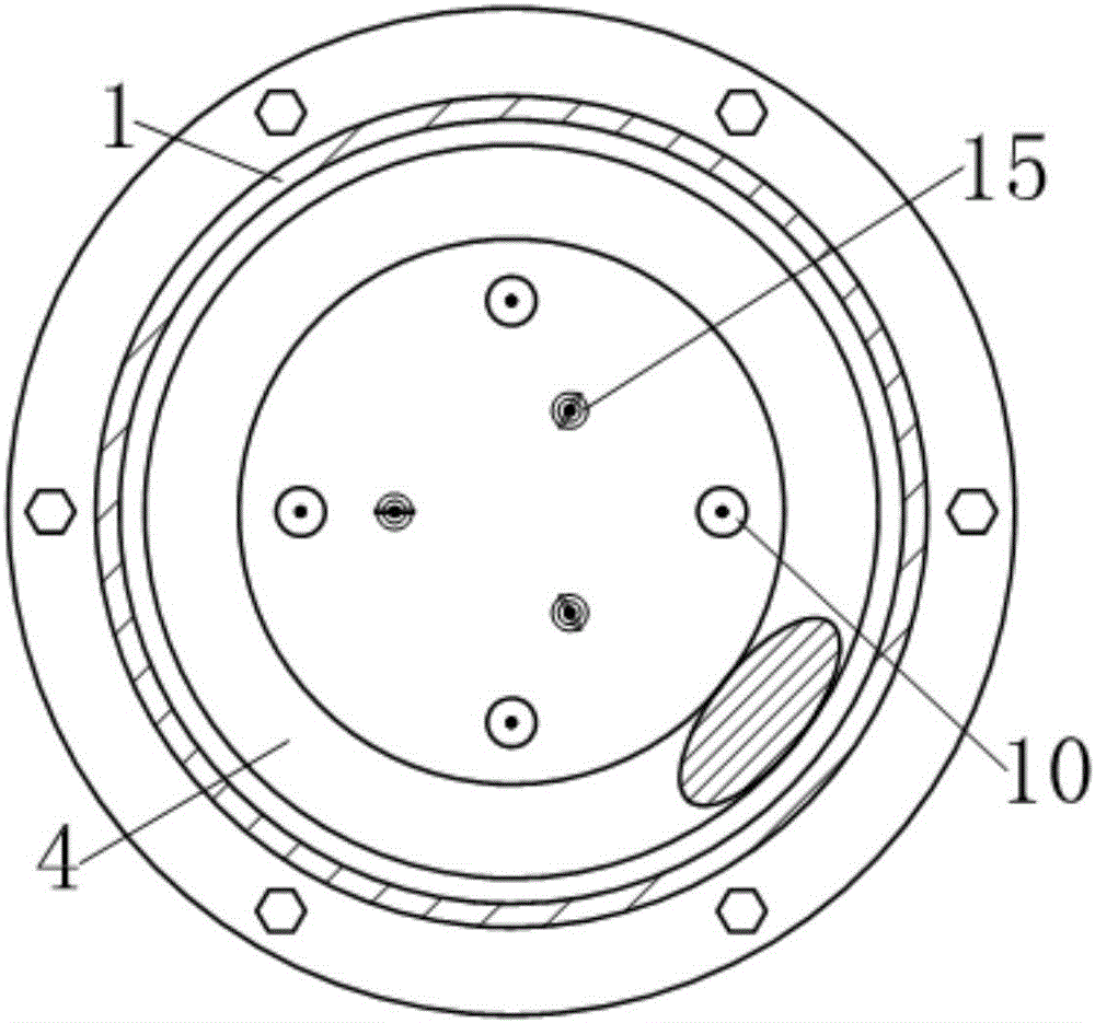 Spiral spring damper with adjustable early-period rigidity