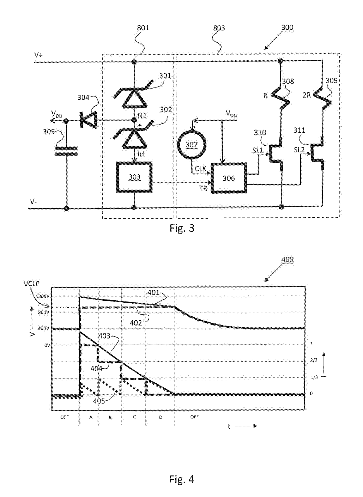 Overvoltage Clamp With Parallel Controlled Resistive Path