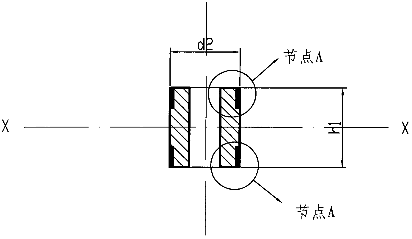 Dual-magnetic-gap dual-coil external-magnetic transducer and preparation method thereof