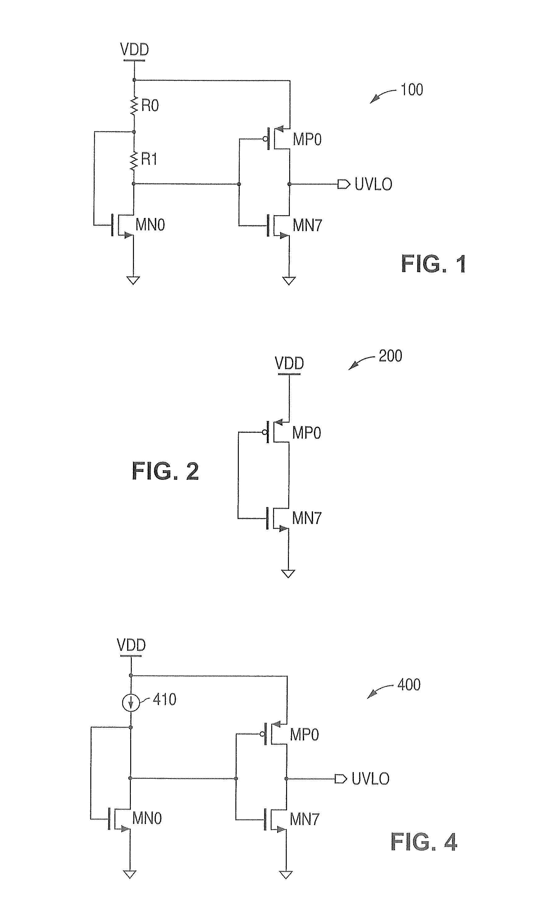 System and method for providing a temperature compensated under-voltage-lockout circuit
