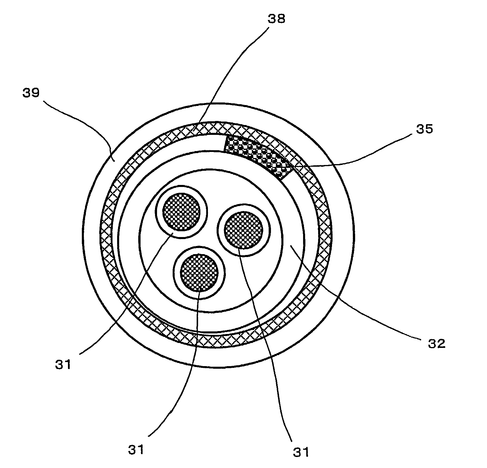 Shield cable method of manufacturing shield cable, and discharge lamp lighting device using shield cable