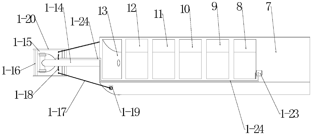 Lakebed overwintering cyanobacteria provenance removing equipment and process thereof