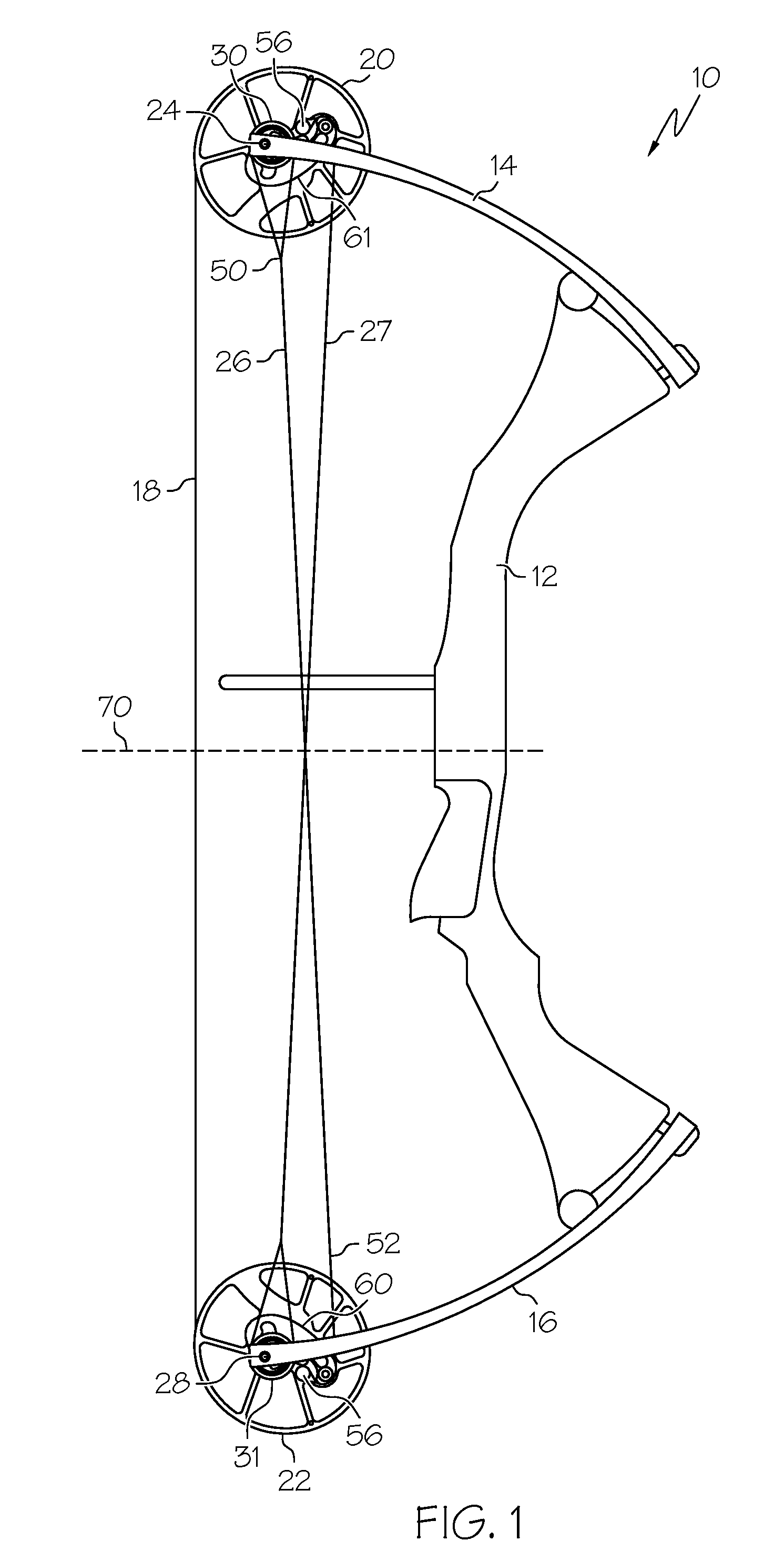 Archery bow with force vectoring anchor