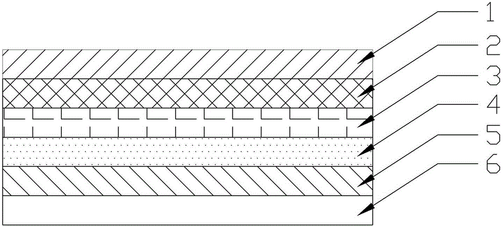 3D hollow transfer printing film and application method thereof